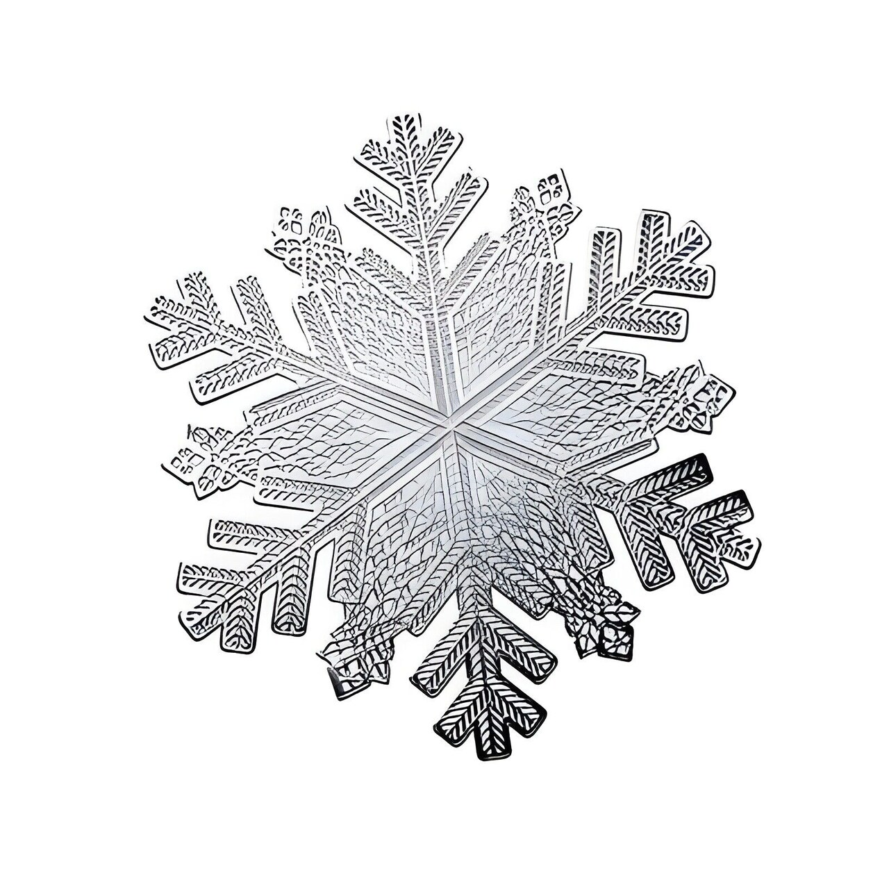 6 Silver 18" wide Snowflake Round Vinyl Placemats Wedding Party Decorations